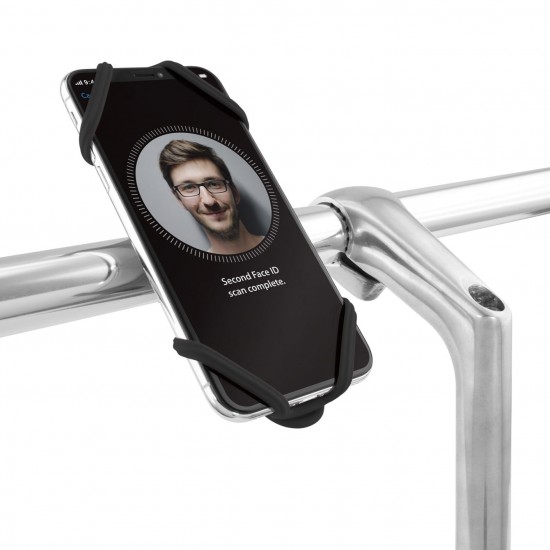 Bone Bike Tie 2 Black Handlebar Phone Holder