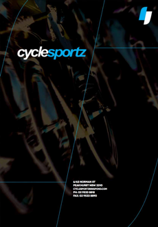 Cyclesportz latest catalogue